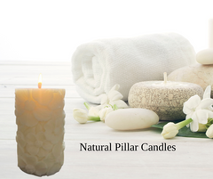 Pillar Candle 100% Natural | Terreux Mind