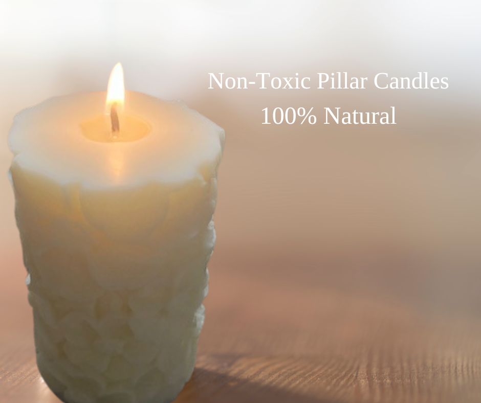 Pillar Candle 100% Natural | Terreux Mind