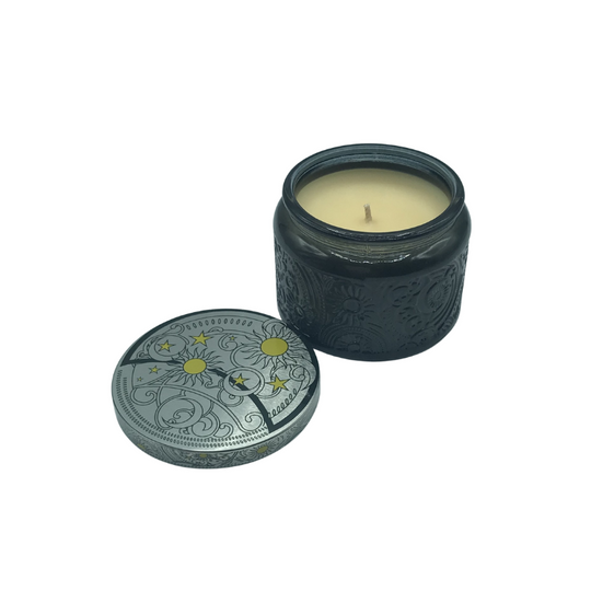 Clean-Burning Coconut Wax Candle 6 oz Glass | Terreux Mind